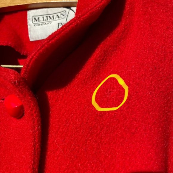 Original Penguin Red Cape Jacket - Picture 12 of 14